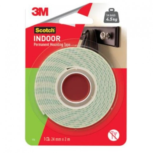 3M 114 Mounting Tape 24mm