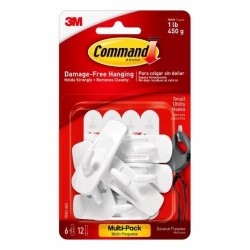 3M Command Small Utility Hooks [17002-6]