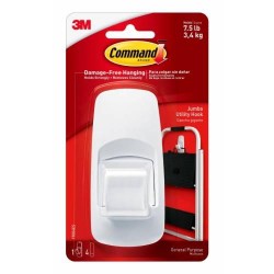 3M 17004 Command White Jumbo Hooks (1s)