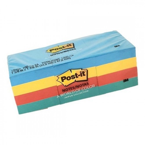 3M 653-AU Post-it Note 1.5 x 2