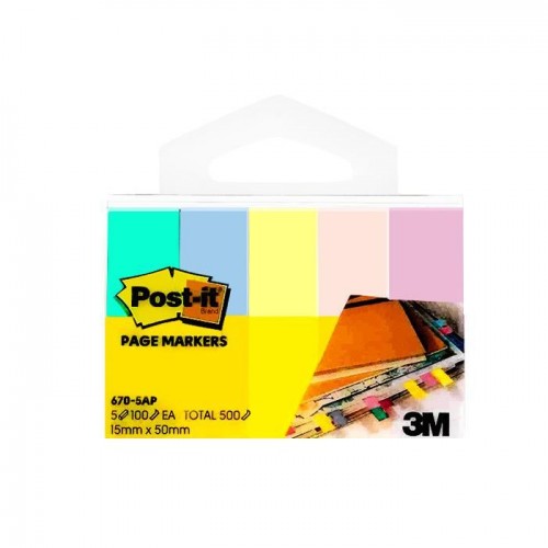 3M Post-it® Page Markers 670-5AN