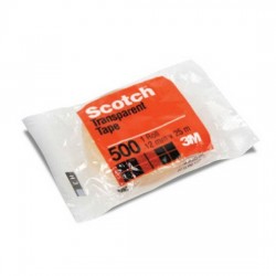 3M Scotch Utility Transparent Tape 500B 18mm
