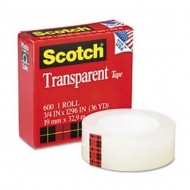 3M Scotch Premium Transparent Tape 600B