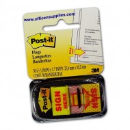 3M Post-it 680-9 Sign Here Tape Flags