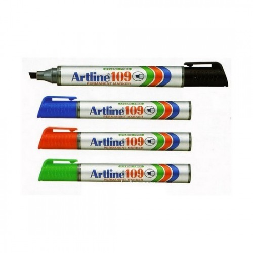 Artline 109 Permanent Marker - Chisel (12pcs per Bx)