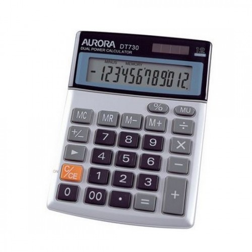 Aurora DT730 12-Digit Desktop Calculator