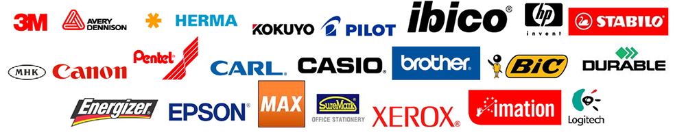 We carry a wide variety of Office Stationery Brands