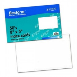 Besform BPC85 Plain Card (3 Packs)