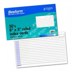 Besform BCR85 Ruled Card