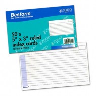 Besform BCR53 Ruled Card