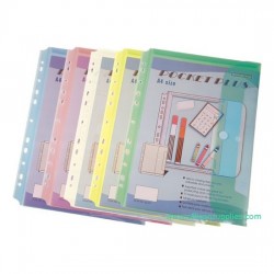 Bindermax US67 11 Hole Pocket Folder with Velcro