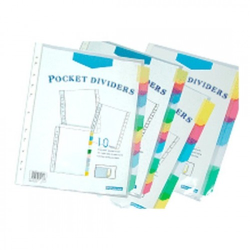 Bindermax 5 tab Pocket Dividers