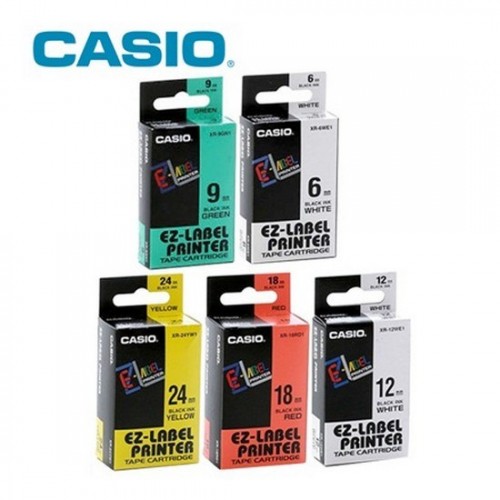 Casio Label Tape Cartridge XR-9 (9mm)