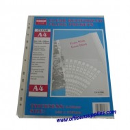 11-Hole Sheet Protector 0.08mm - Thick (Box)