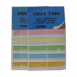 Cosmo Plastic Index Tab