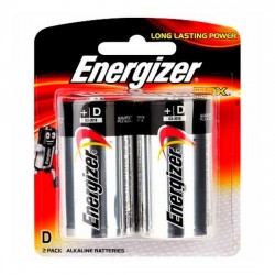 Energizer Alkaline Battery E95 BP2 (D)