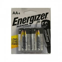 Energizer Alkaline Battery AA (4s/pk)