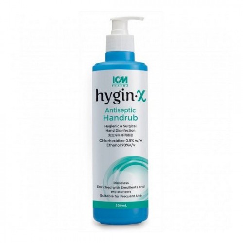 Hygin.X Antiseptic Hand Rub 500ml (Sanitizer)