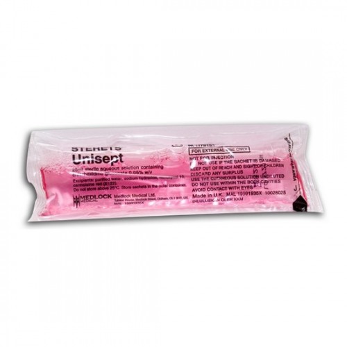Sterets Unisept Solution 25ml (6 Packs) Sterets Unisept Solution 25ml (6 Packs)