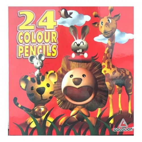 GOLDLION GCP-824L COLOUR PENCILS (24S)