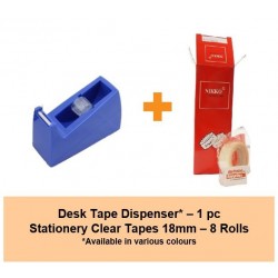 [Bundle] Desk Tape Dispenser | Box of Stationery Tapes