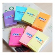 Hopax Stickn Neon Notes 3x2 inches (6 Pads)