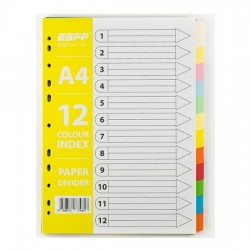 Paper Divider Colour 12tab