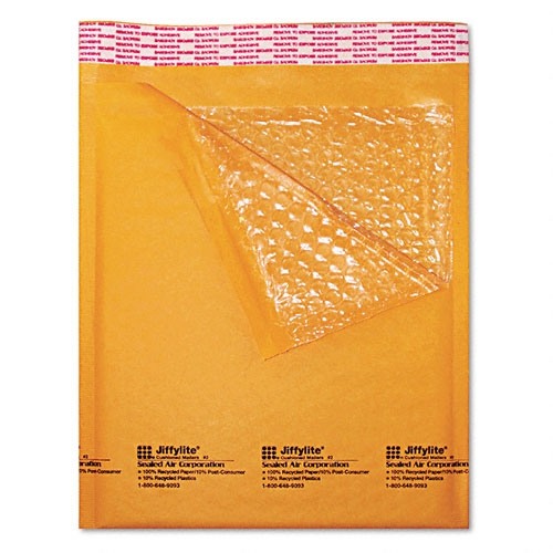 Jiffylite Kraft  Bubble Mailer #000 (10s)