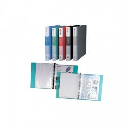 Kam KS601L Refillable Clear Book A4 20Pkt (Plastic)