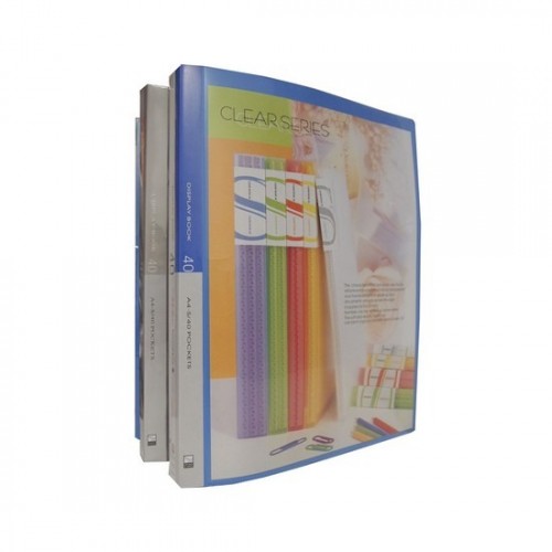 Kam KS20AC Clear Book with View Cover A4 20pkts