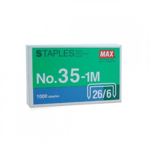 Max No.35-1m 26/6 Staple Pins