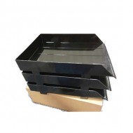 3-Tier Document Tray with Plastic Riser