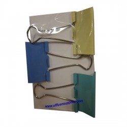 Colour Binder Clips 41mm (3 pcs)