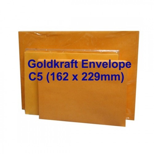 Envelope C5Gk 6-3/8X9 Goldkraft (20s)