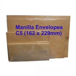 Envelope C5M 6-3/8X9 Manilla (20s)