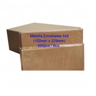 Envelope No.4X9M 4X9 Manila (box)