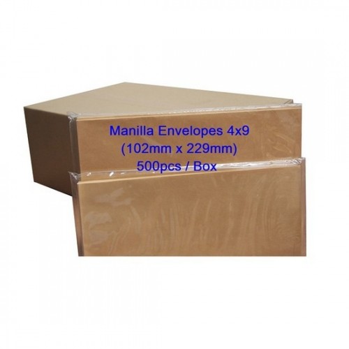 Envelope No.4X9M 4X9 Manila (box)