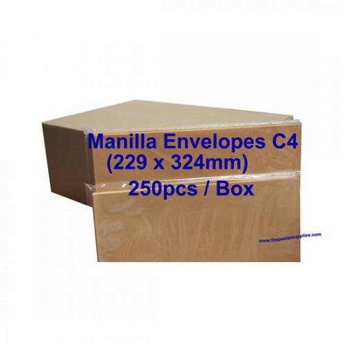 Envelope C4M 9X12-3/4 Manilla (box)