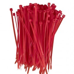 Nylon Cable Tie - Red 3x100mm