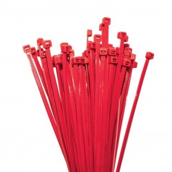 Nylon Cable Tie - Red 3x100mm