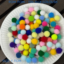 DIY Pom Pom Balls for Craft D2