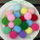 DIY Pom Pom Balls for Craft D3