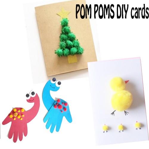 DIY Pom Pom Balls for Craft D1