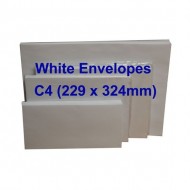 Envelope C4W 9X12-3/4 White (10s)