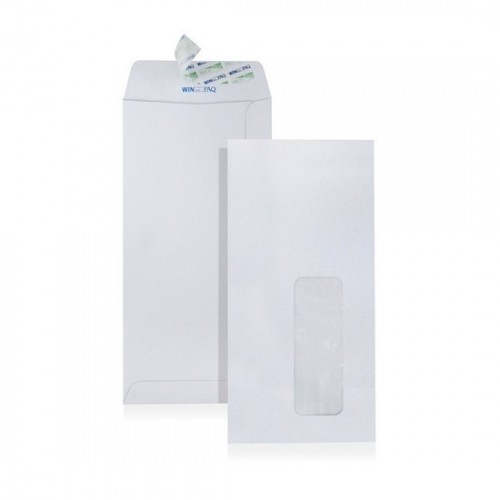 Envelope DL Window 110X220mm White (20s)