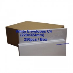 Envelope C4W 9X12-3/4 White (box)