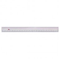 Hard Acrylic Plastic Ruler 12Inch