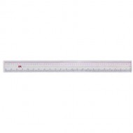 Hard Acrylic Plastic Ruler 12Inch