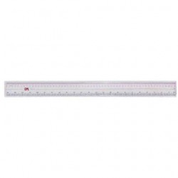 Hard Acrylic Plastic Ruler 12Inch