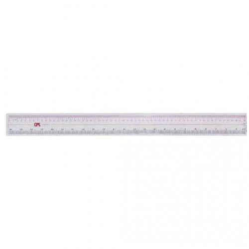 Hard Acrylic Plastic Ruler 12Inch